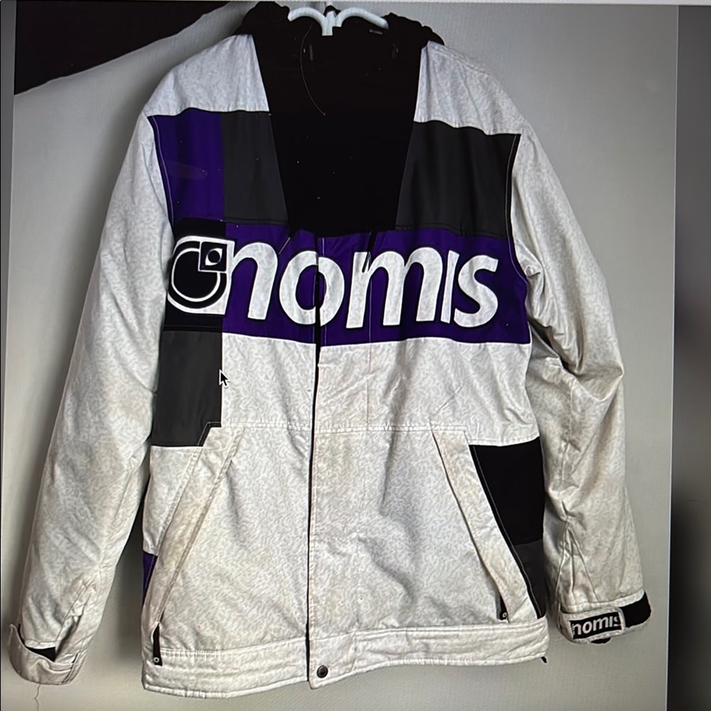 Nomis White and Purple Jacket